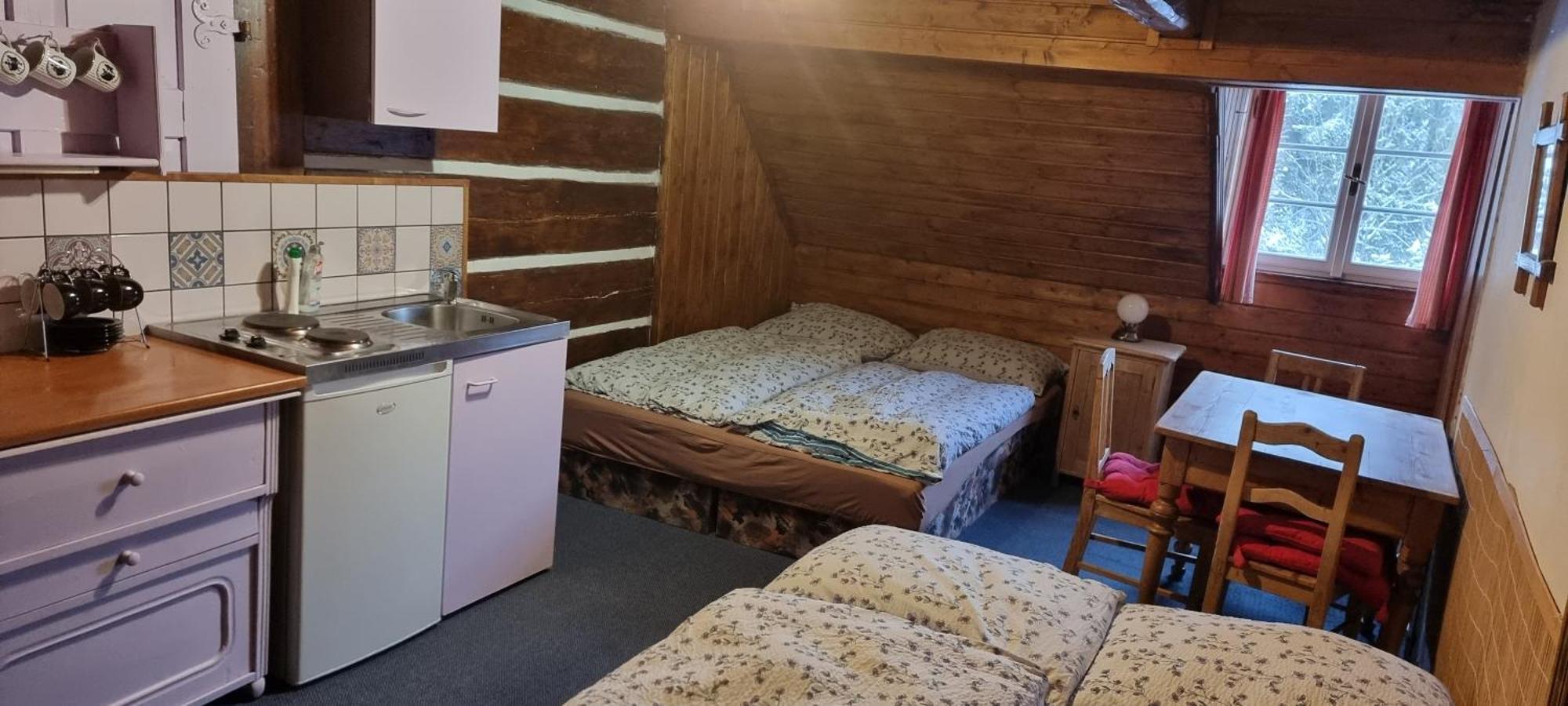 Roubenka Mlyn U Skaly Destne V Orlickych Horach Volne Terminy 5 Bytu Værelse billede